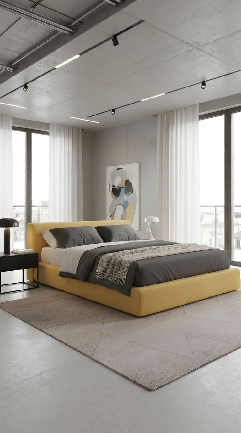 Camera da letto con sistema riposo Callegari Notte
