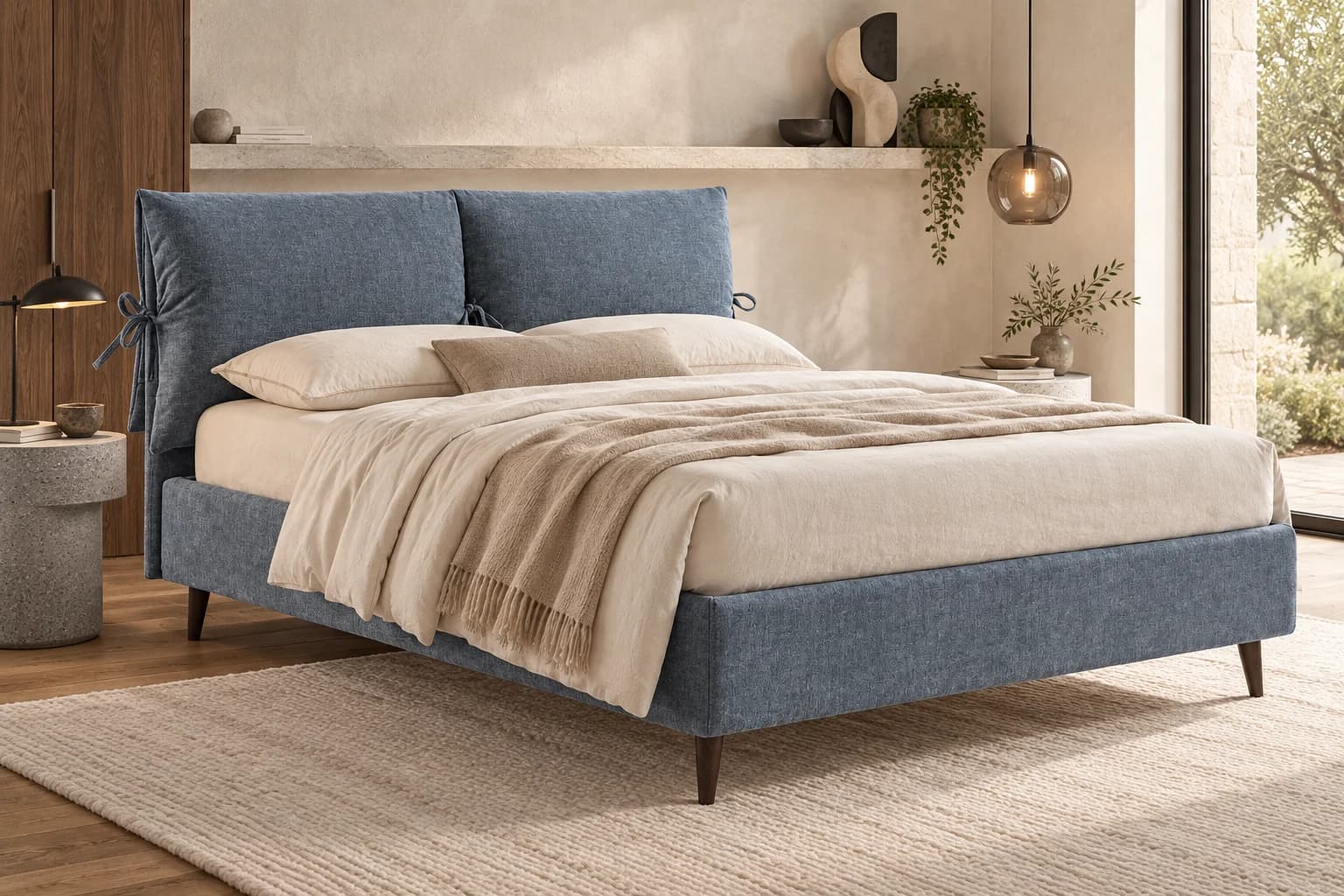 Letto imbottito Armonia — Callegari Notte
