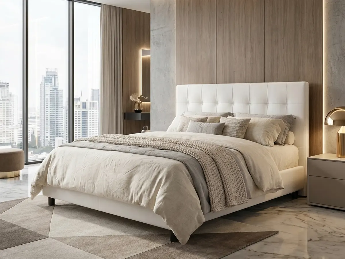 Letto Matrimoniale Imbottito