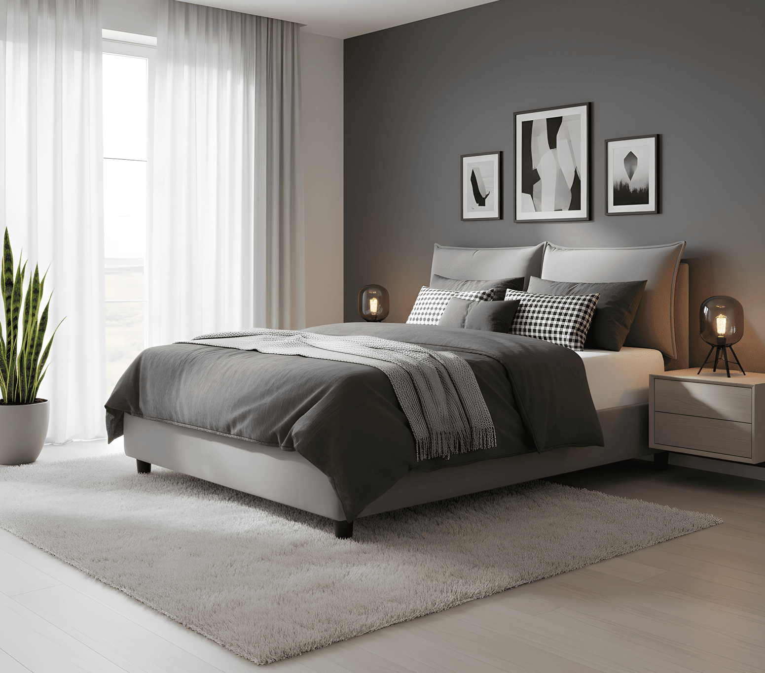 Letto completo imbottito con contenitore